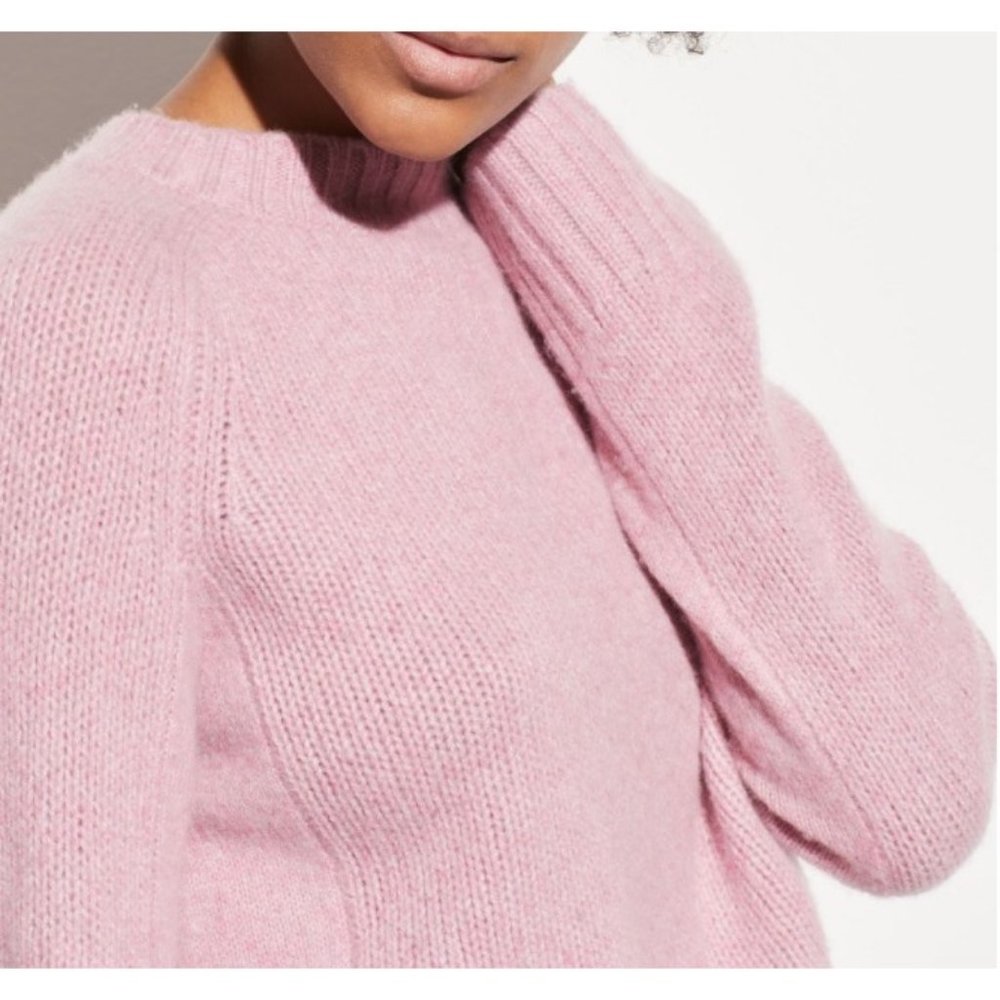 NWOT  Vince Shrunken Cashmere Mock Neck XS